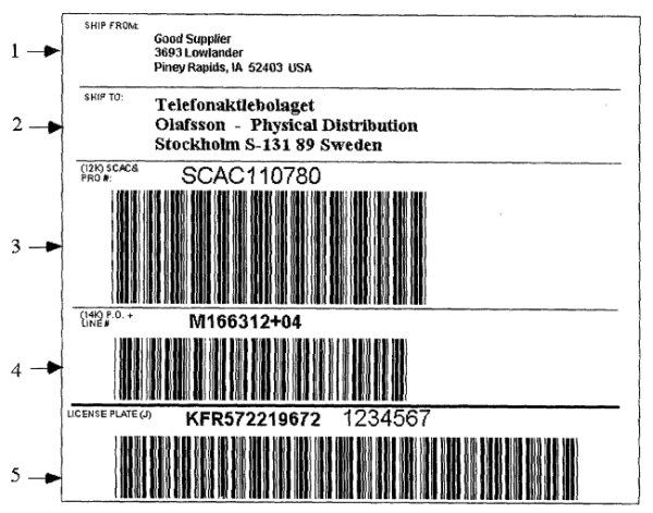 Штрих код на документах