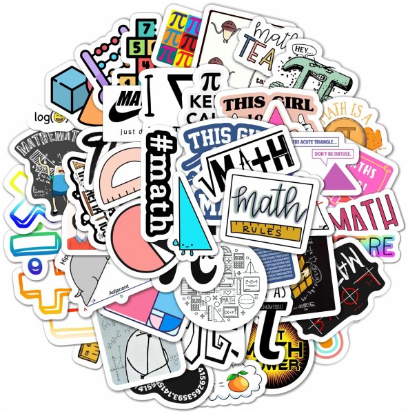 Стикеры связанные с математикой