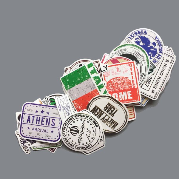 Почтовые наклейки