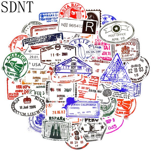 Почтовые наклейки