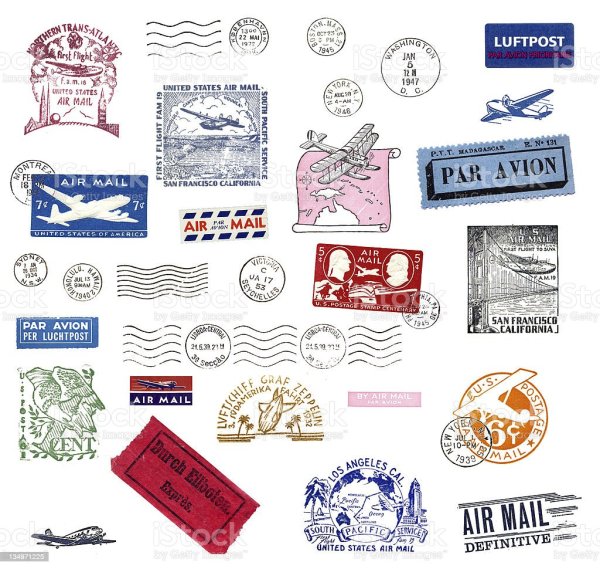 Наклейка на письмо