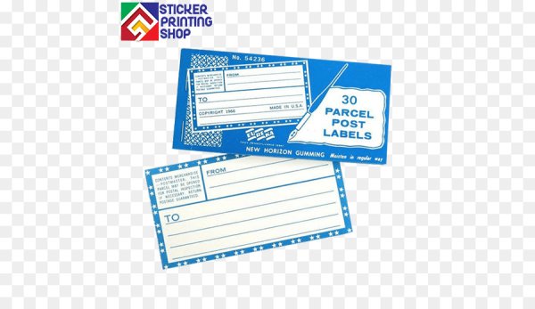 Этикетка на конверт