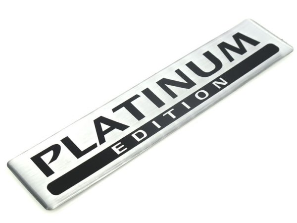 Алюминиевая наклейка на авто