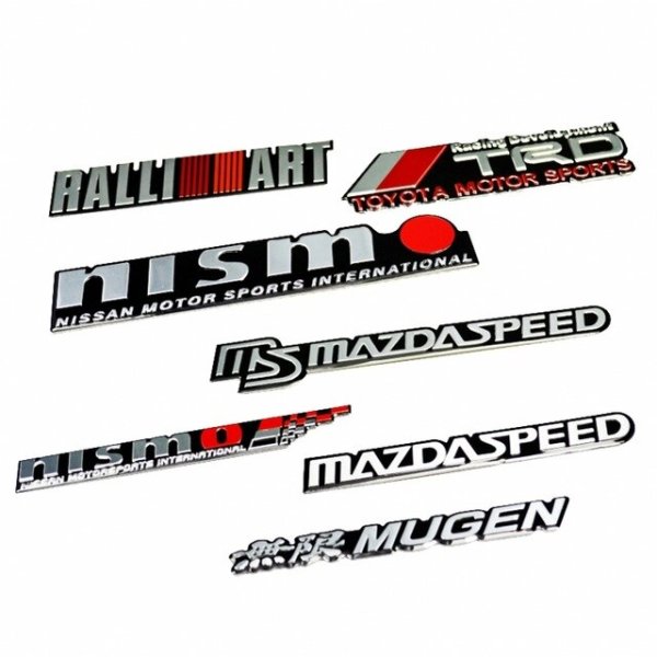 Металлизированные наклейки логотип