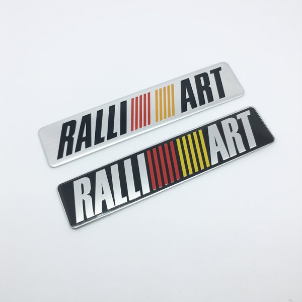 Наклейка Ralliart алюминий