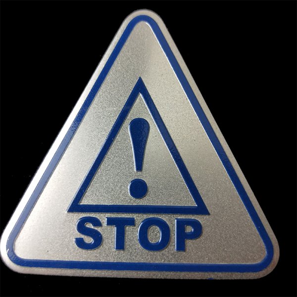 Алюминиевые наклейки