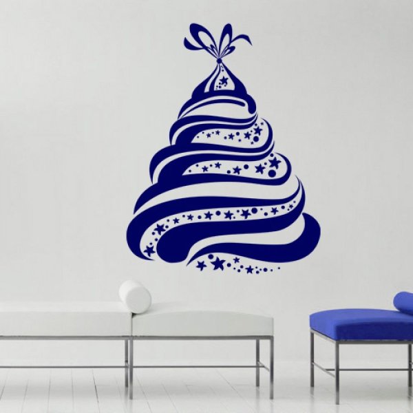 Елка наклейка