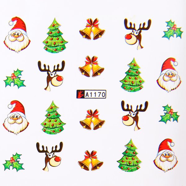 Наклейка "елочка Новогодняя"