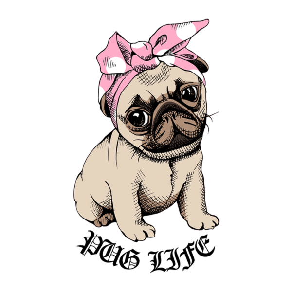 Стикеры Мопс