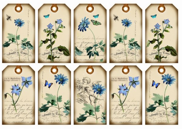 Бирка ручная работа