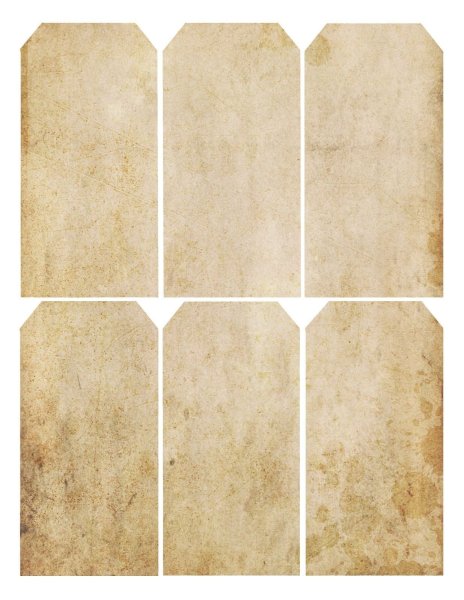 Винтажные бирки