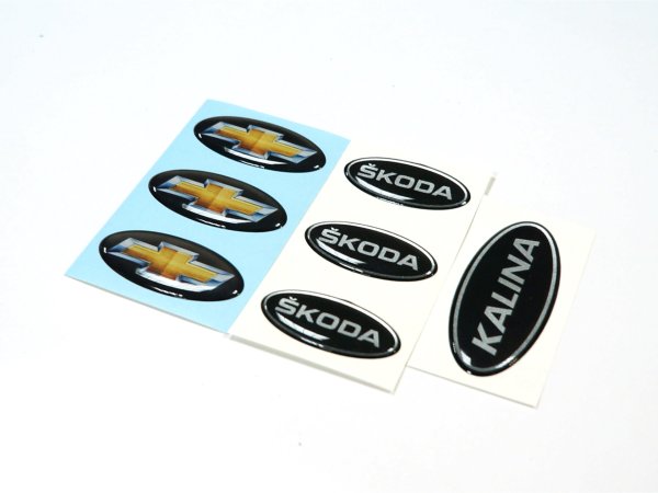 Объемные шильды