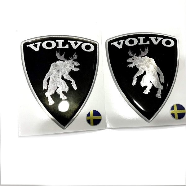 Объемные рекламные наклейки