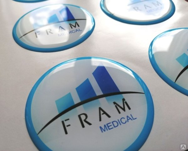 Наклейки объёмные