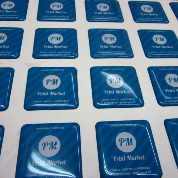 Наклейки объёмные