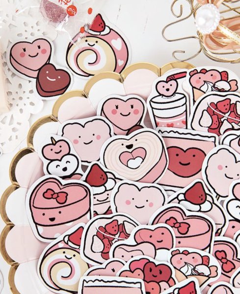 С наклейками вкусняшки