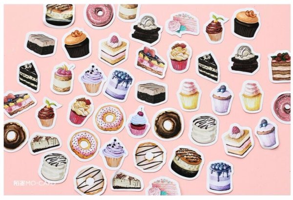 Наклейки на сладкие мелки