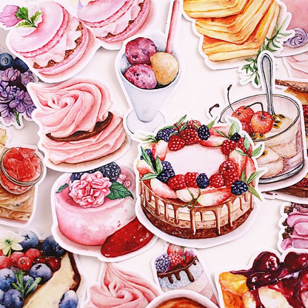 Наклейки на Десерты