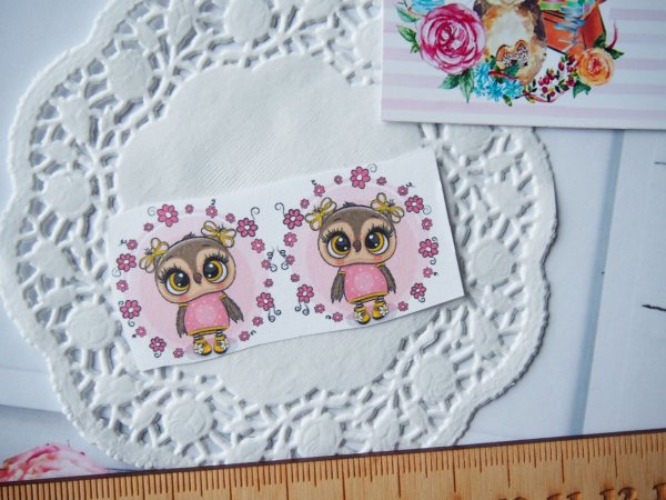 Термонаклейки Совушки