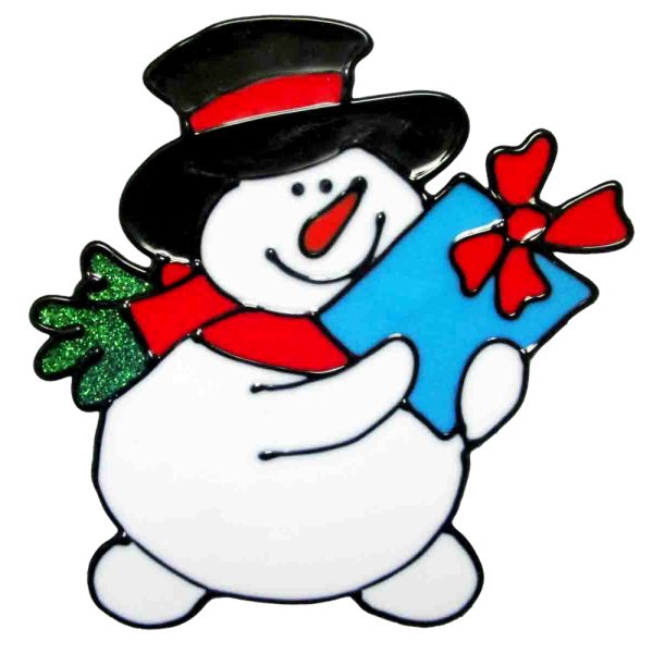 Наклейки "Снеговики"