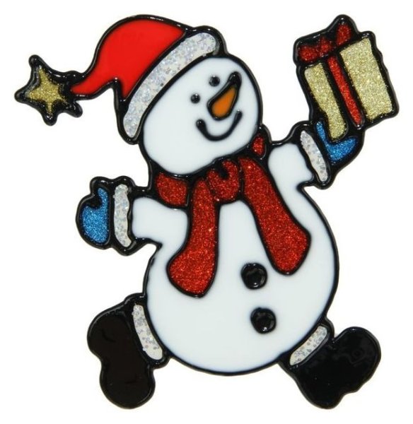 Новогодние наклейки