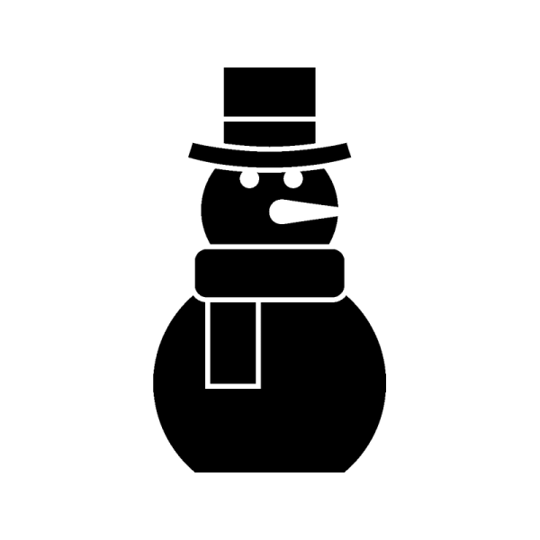 Наклейки "Снеговики"