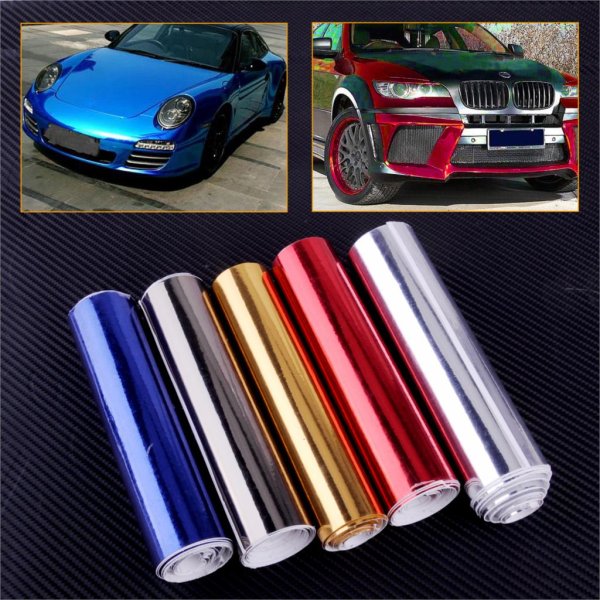 Зеркальная виниловая пленка для автомобиля