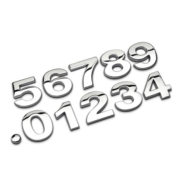 Самоклеющиеся буквы на машину