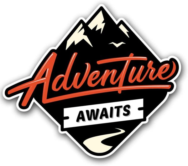 Виниловые наклейки Adventure