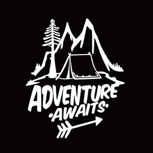 Наклейки на авто горы