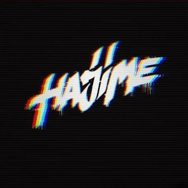Hajime надпись