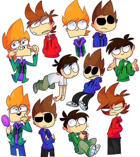 Персонажи Eddsworld Торд/том