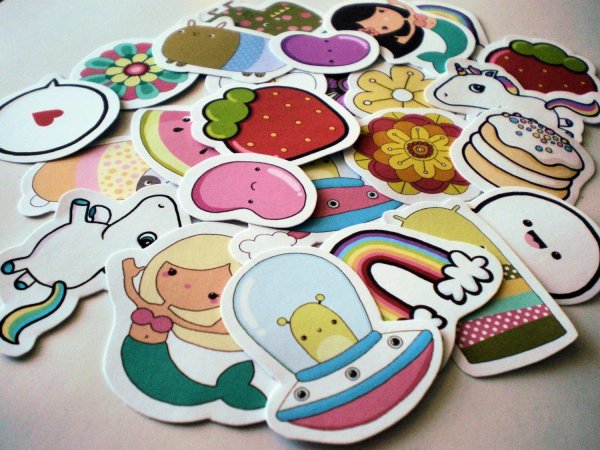 Самодельные наклейки