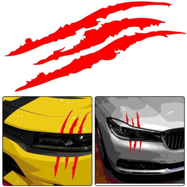 Наклейка царапины