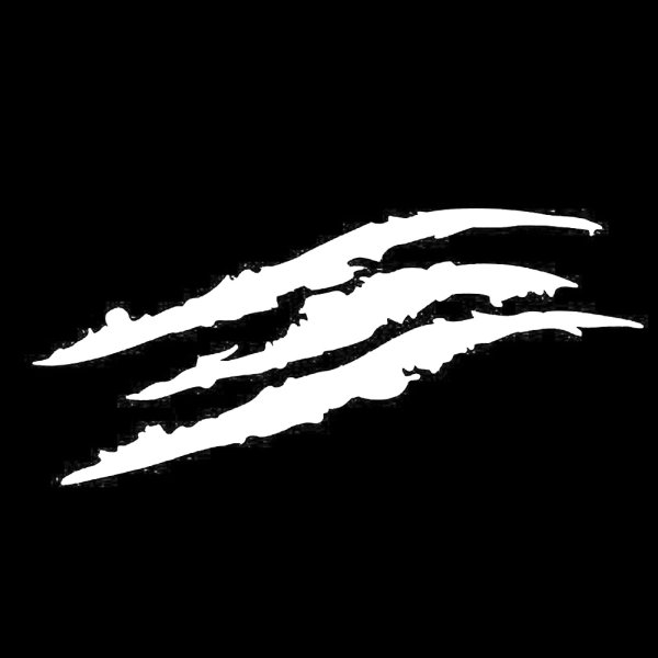 Наклейка царапина на авто