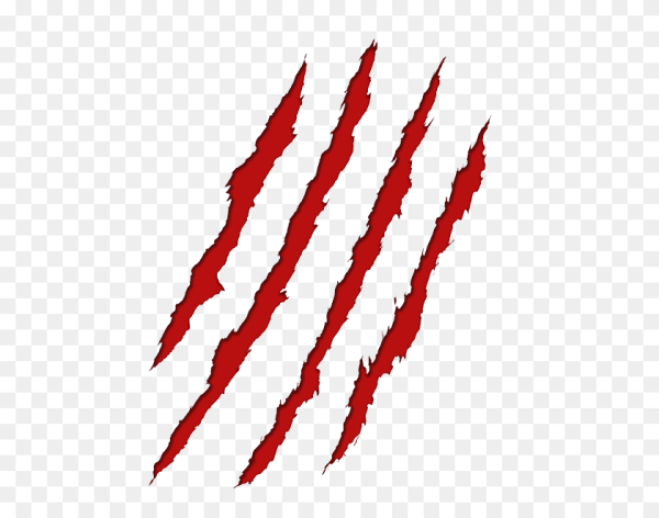 След от когтей вектор