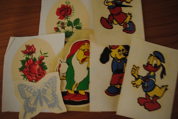 Советские наклейки