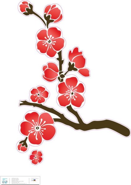 Сакура в интерьере