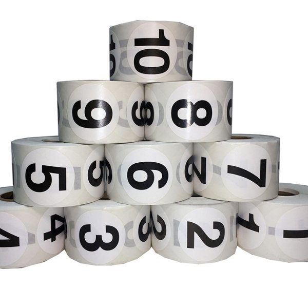 Номерки на кровати в детский сад