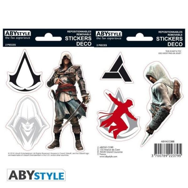 Ассасин наклейки