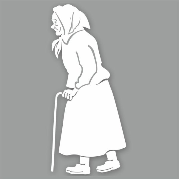 Стикеры бабушка