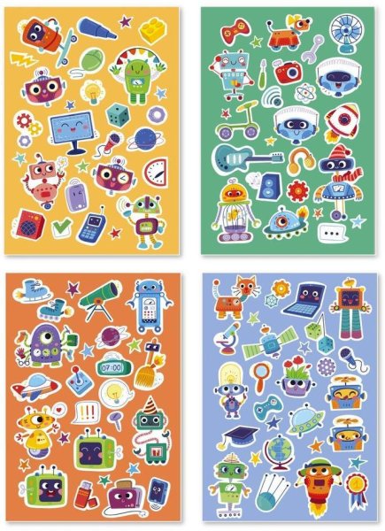 Наклейки с Тоботами Стикеры