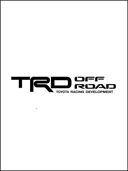 Toyota Racing Development наклейка