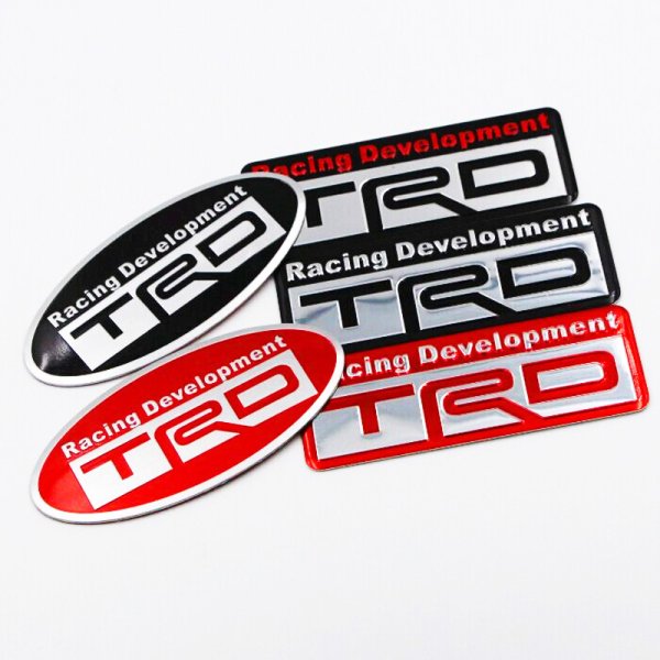 TRD Toyota наклейка