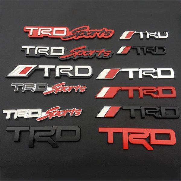TRD Toyota наклейка
