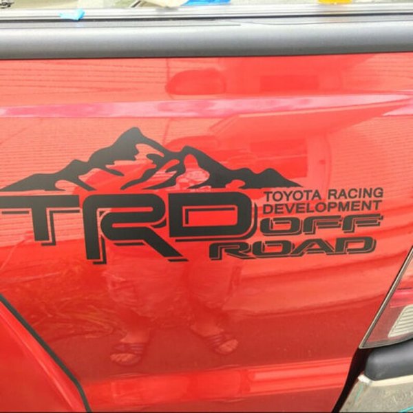 Наклейка TRD Racing Development