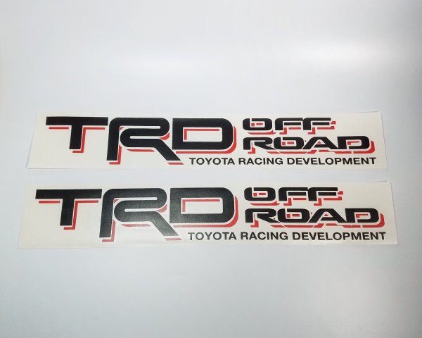 Наклейка TRD Racing Development