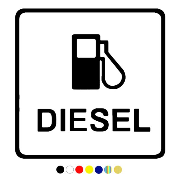 Diesel наклейка на авто