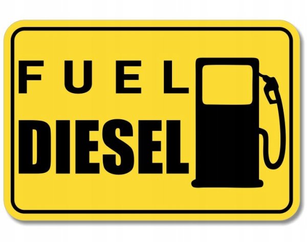 Diesel наклейка на авто