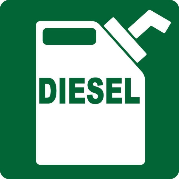 Diesel only наклейка